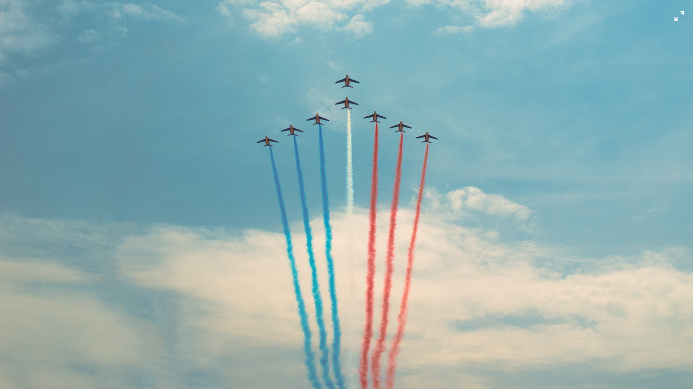 Linguarum.de_Unterseite Französische ÜB_Flagge Flugzeuge | Linguarum.de